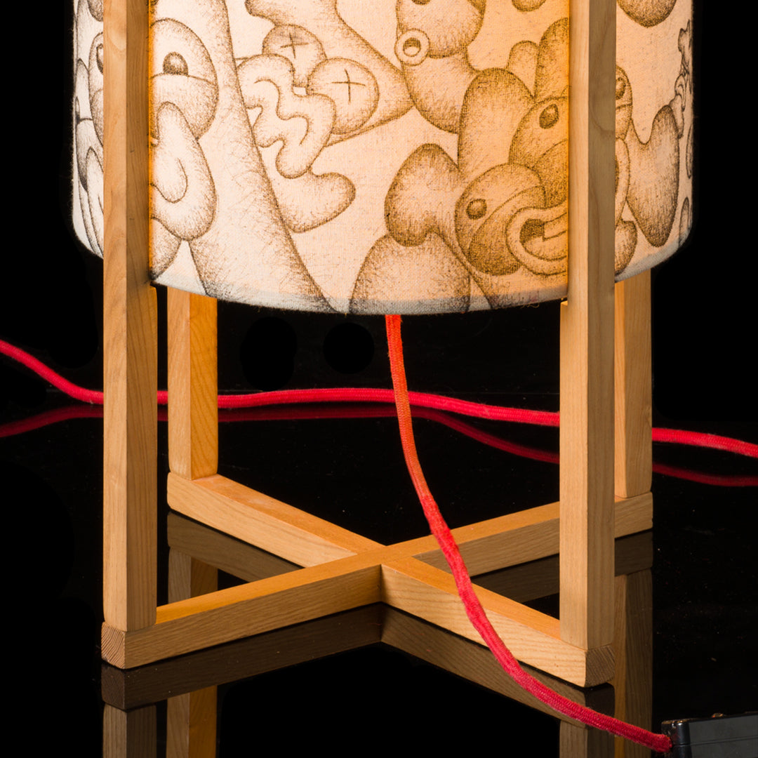 Hand-drawn lamp (2018)