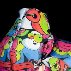 'Cartoon Letterprint' Bean Bag