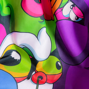 'Cartoon Letterprint' Bean Bag