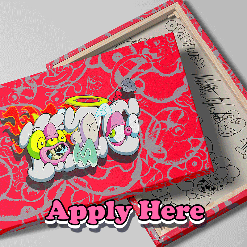 (APPLY HERE) Golden Ticket Lottery for Nathan I-D: Custom Artwork