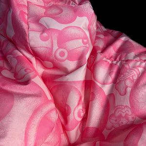 'Pink' Letterprint Beanbag