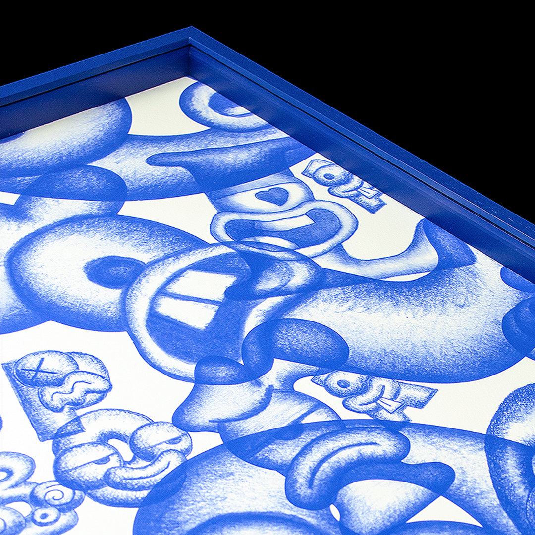Letter Print 2020: #0 - 'Sketchbook Blue'