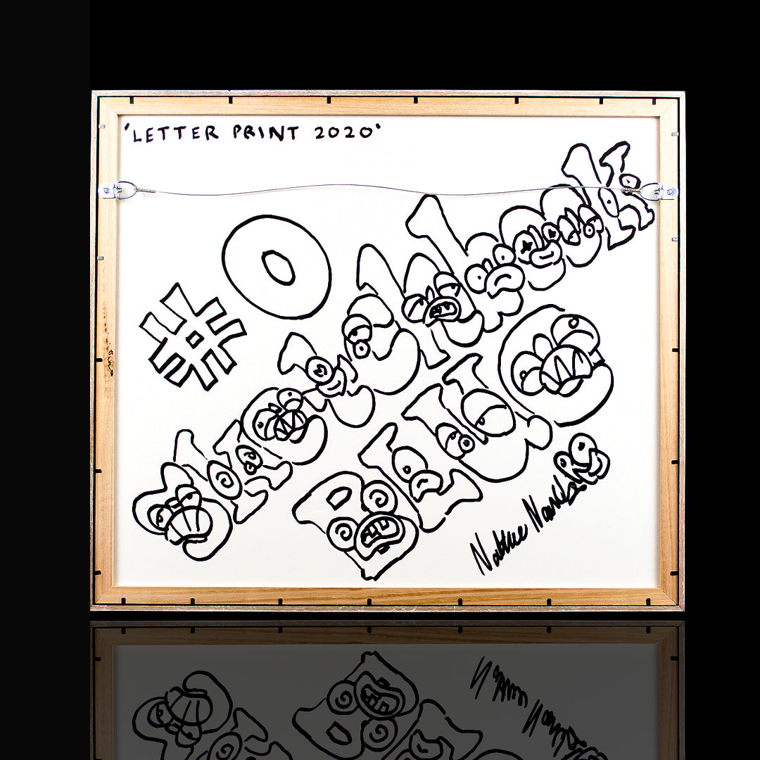 Letter Print 2020: #0 - 'Sketchbook Blue'