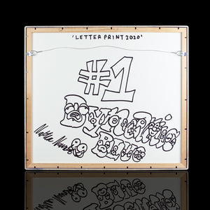 Letter Print 2020: #1 - 'Dynamic Blue'