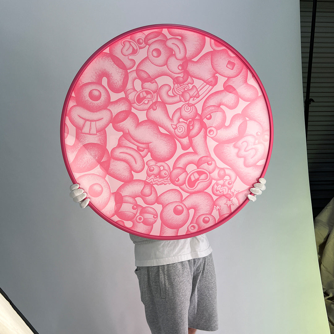 Letter Print 2022: 'Dusty Pink'